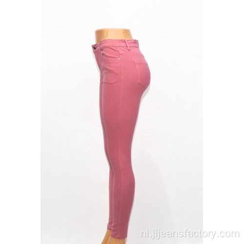 Roze jeans aangepaste groothandel